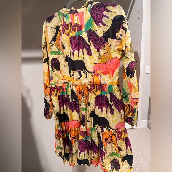 J. Crew Safari Print Dress Size Small - Picture 4 of 7